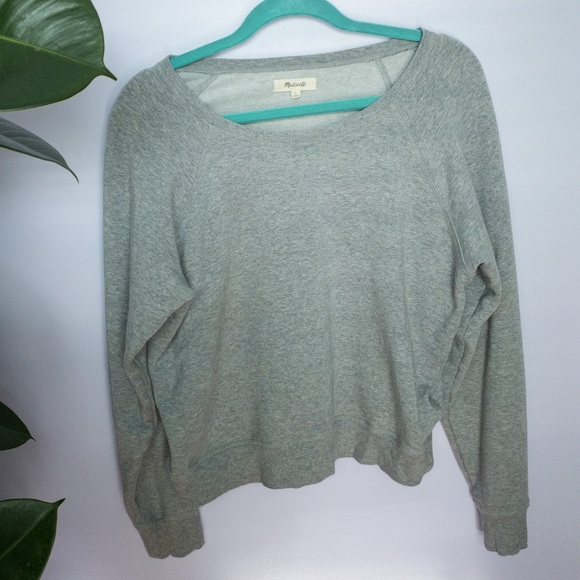 MADEWELL | Crew Neck Raglan Sleeve Sweatshirt - Picture 2 of 5
